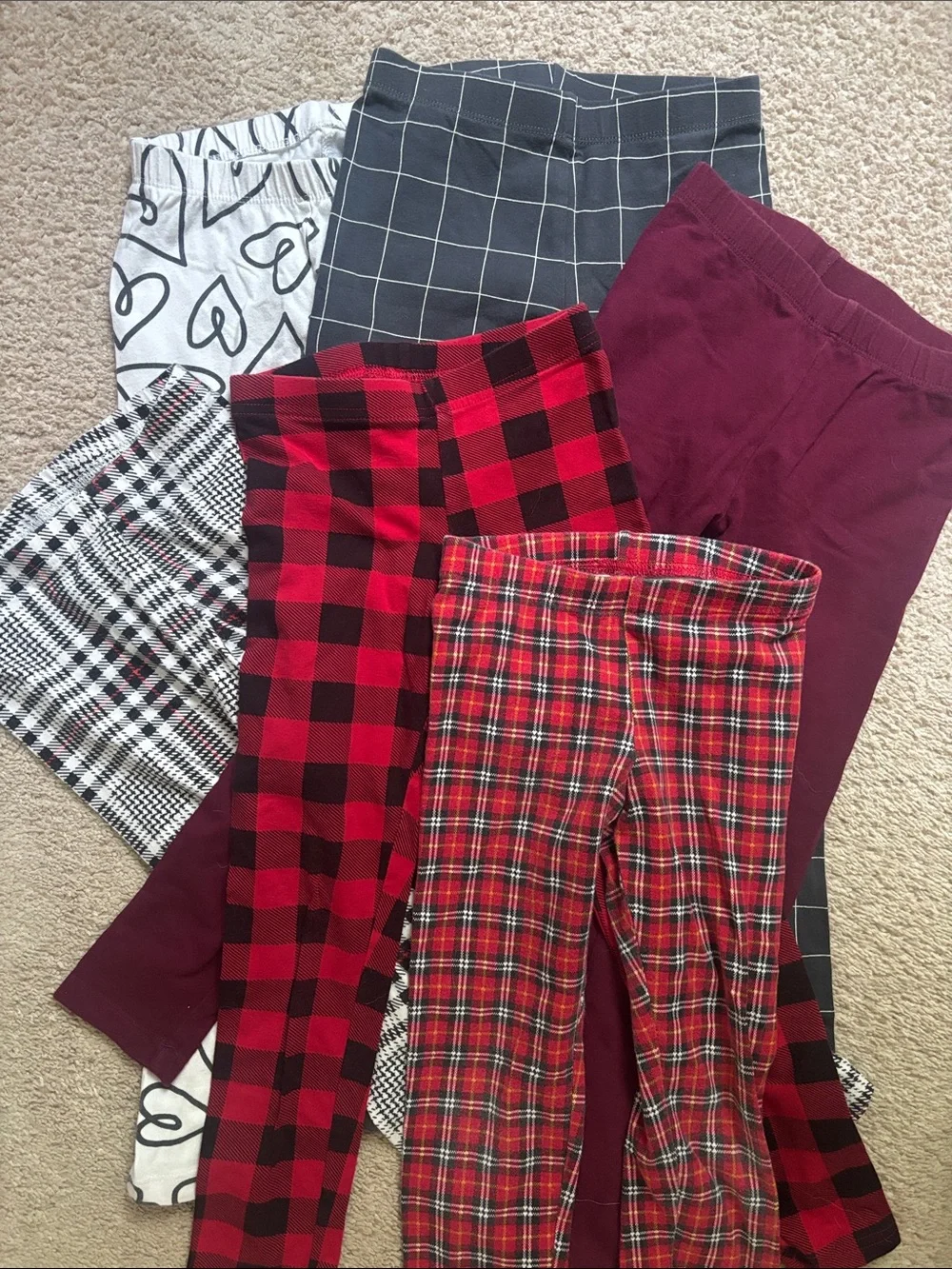 Lot girls size 6/7 leggings bundle Old Navy & Cat & Jack